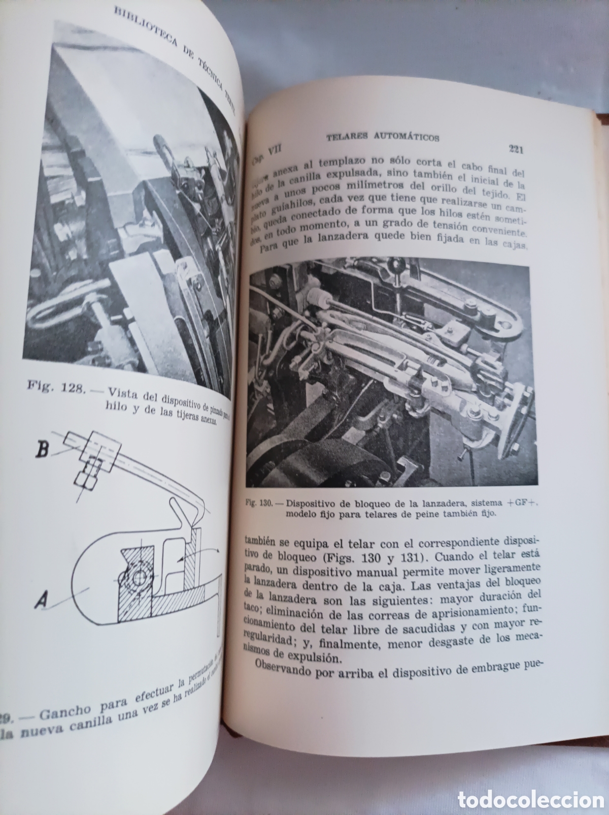 Libros de segunda mano: Telares autom&aacute;ticos -BIBLIOTECA T&Eacute;CNICA TEXTIL- Hans Maier - Foto 6