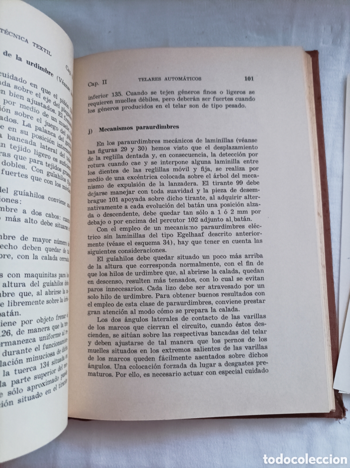 Libros de segunda mano: Telares autom&aacute;ticos -BIBLIOTECA T&Eacute;CNICA TEXTIL- Hans Maier - Foto 8