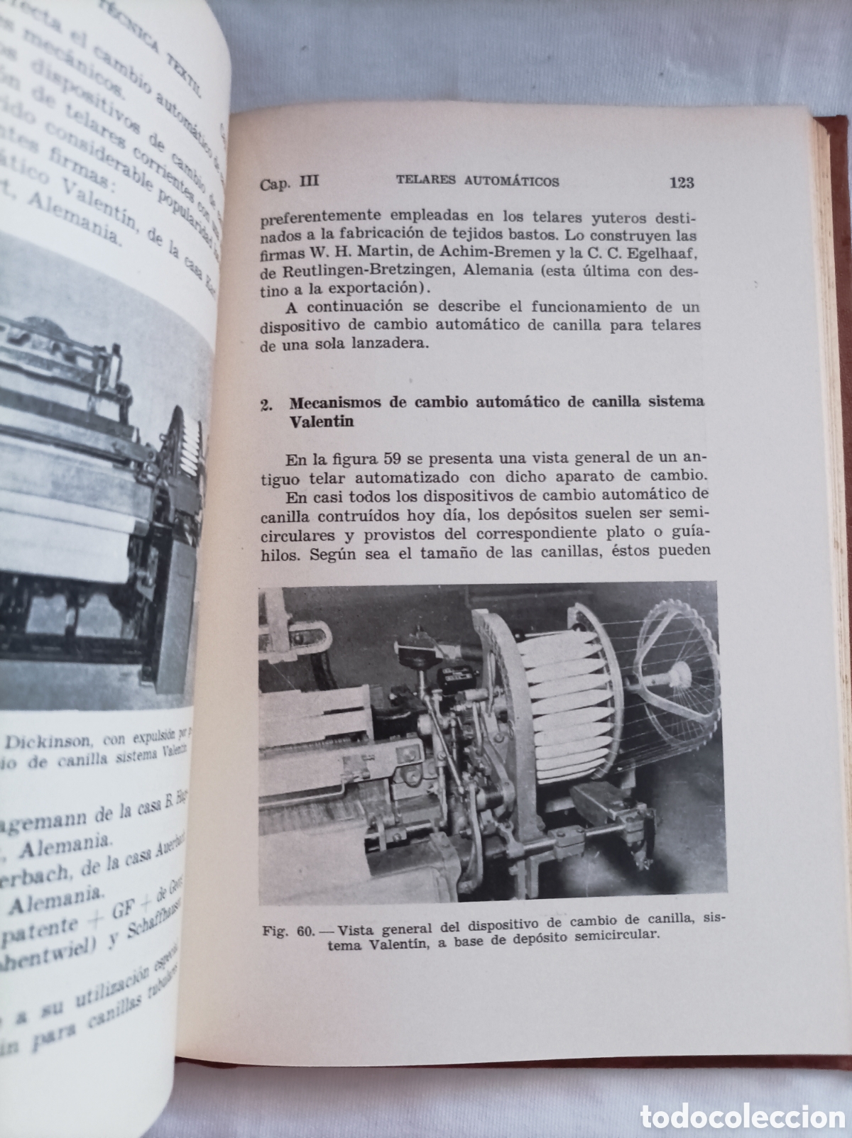 Libros de segunda mano: Telares autom&aacute;ticos -BIBLIOTECA T&Eacute;CNICA TEXTIL- Hans Maier - Foto 13