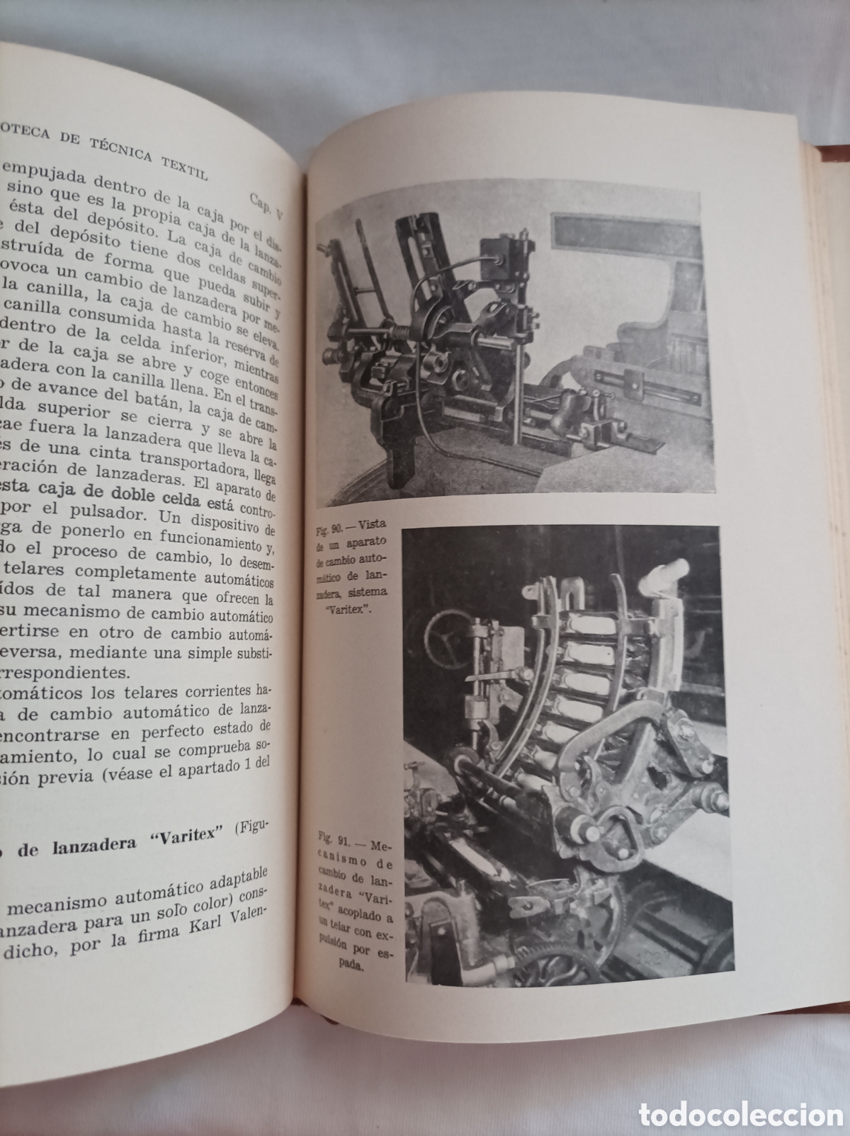 Libros de segunda mano: Telares autom&aacute;ticos -BIBLIOTECA T&Eacute;CNICA TEXTIL- Hans Maier - Foto 16
