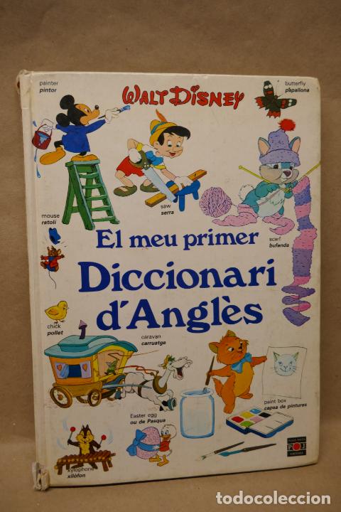 Libros de segunda mano: El meu primer diccionari dAngles - Walt Disney (en Catalan) - Foto 1