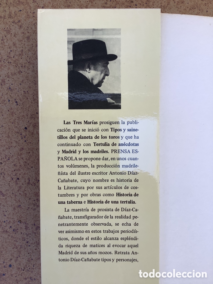 Libros de segunda mano: LAS TRES MAR&Iacute;AS. ANTONIO D&Iacute;AZ CA&Ntilde;AVATE - Foto 2