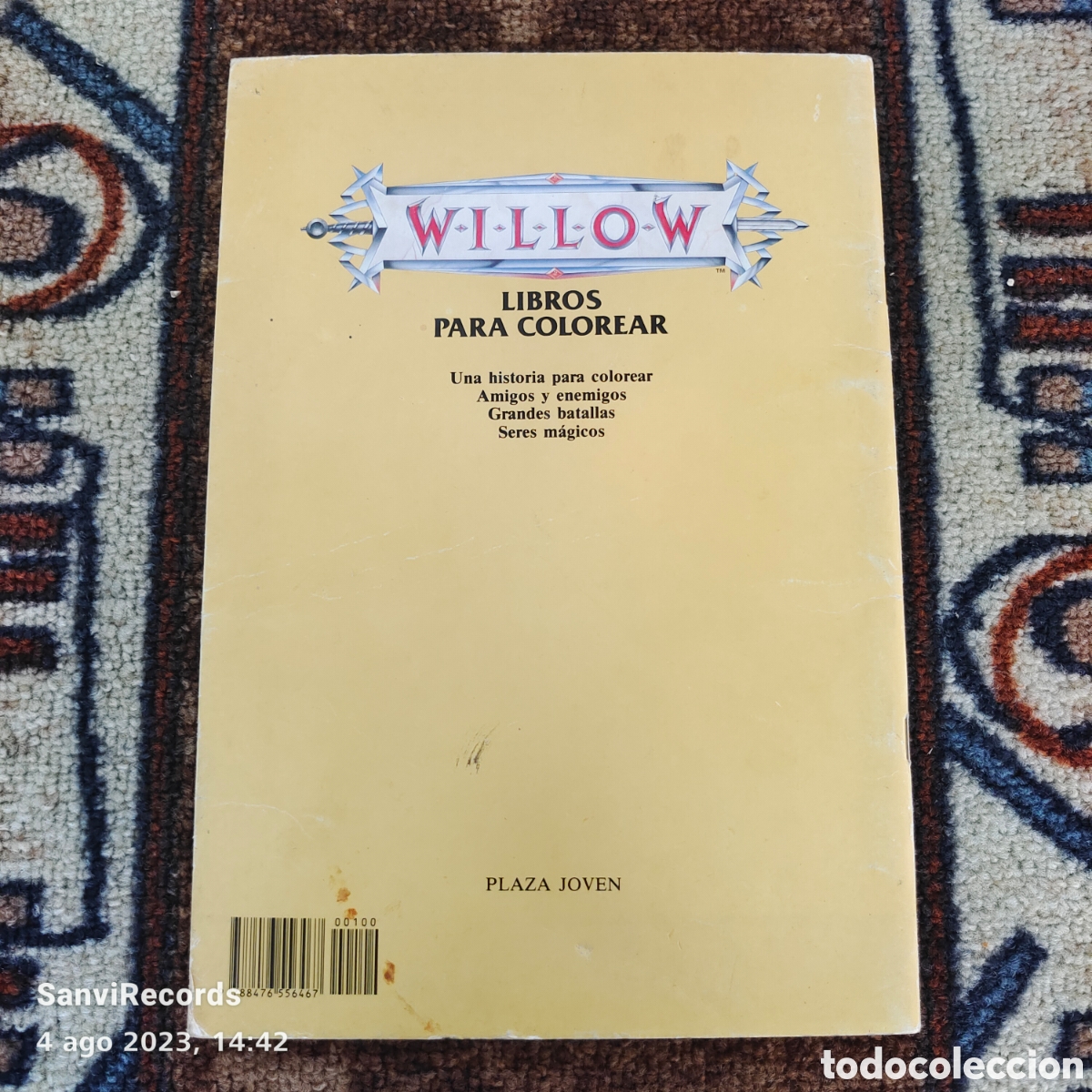 Libros de segunda mano: WILLOW, CRIATURAS M&Aacute;GICAS, UN LIBRO PARA COLOREAR (PLAZA JOVEN) - Foto 2