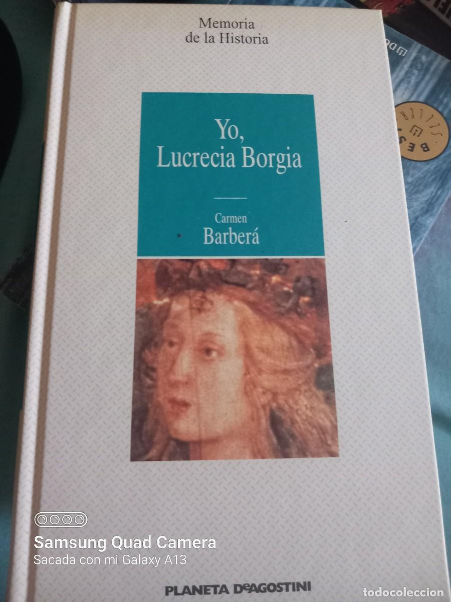 Libros de segunda mano: Yo, Lucrecia Borgia. Carmen Barbera - Foto 1