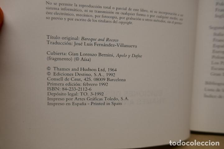Libros de segunda mano: Barroco y rococ&oacute; - Germain Bazin - EXCELENTE ESTADO. - Foto 7