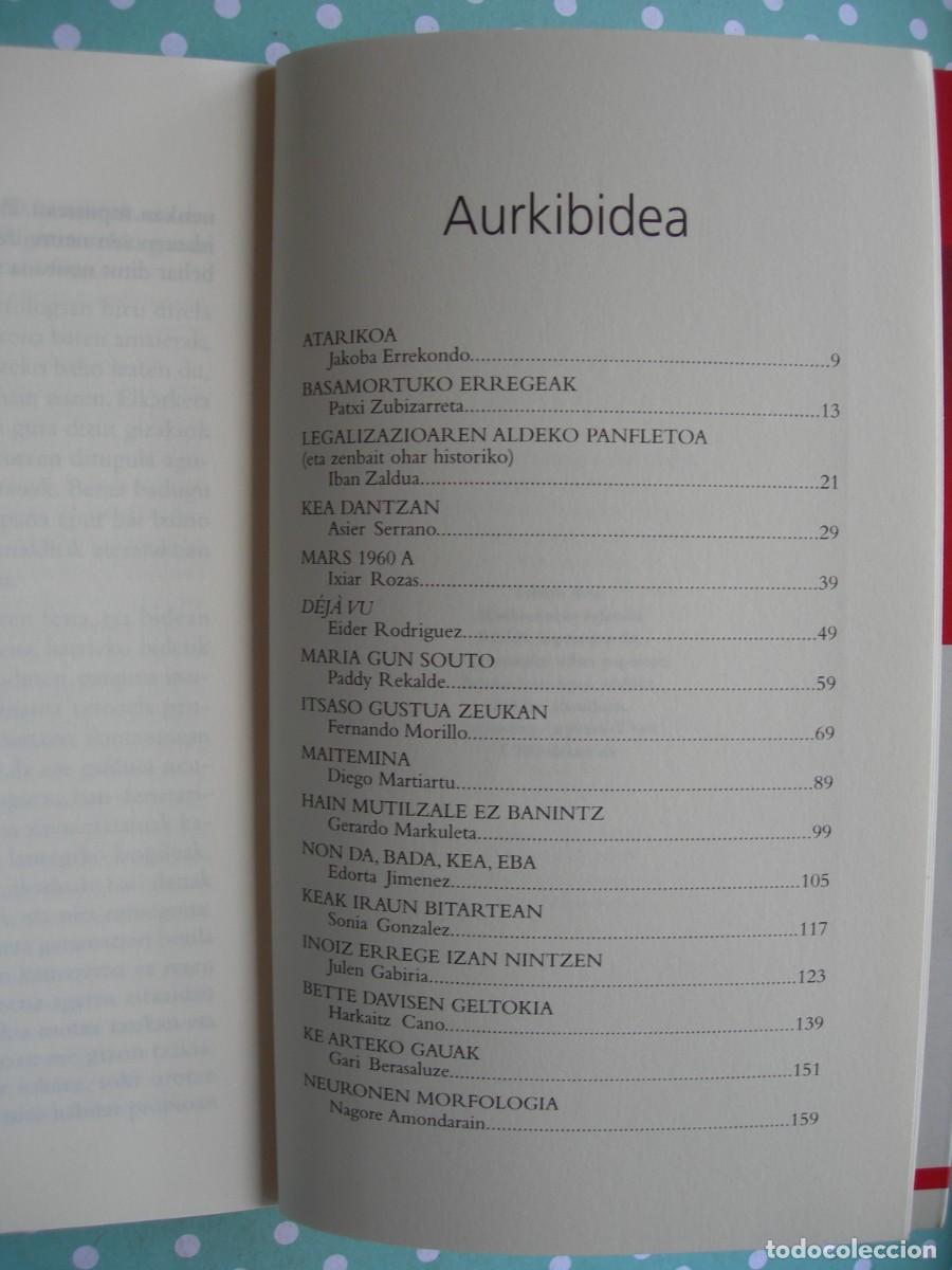 Libros de segunda mano: MARIHUNAZKO BUFANDAK / VV.AA. /NARRATIVA / EUSKERA - Foto 2
