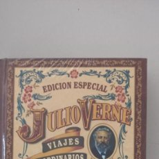 Libros de segunda mano: LIBRO EDICIÓN ESPECIAL JULIO VERNE VIAJES EXTRAORDINARIOS