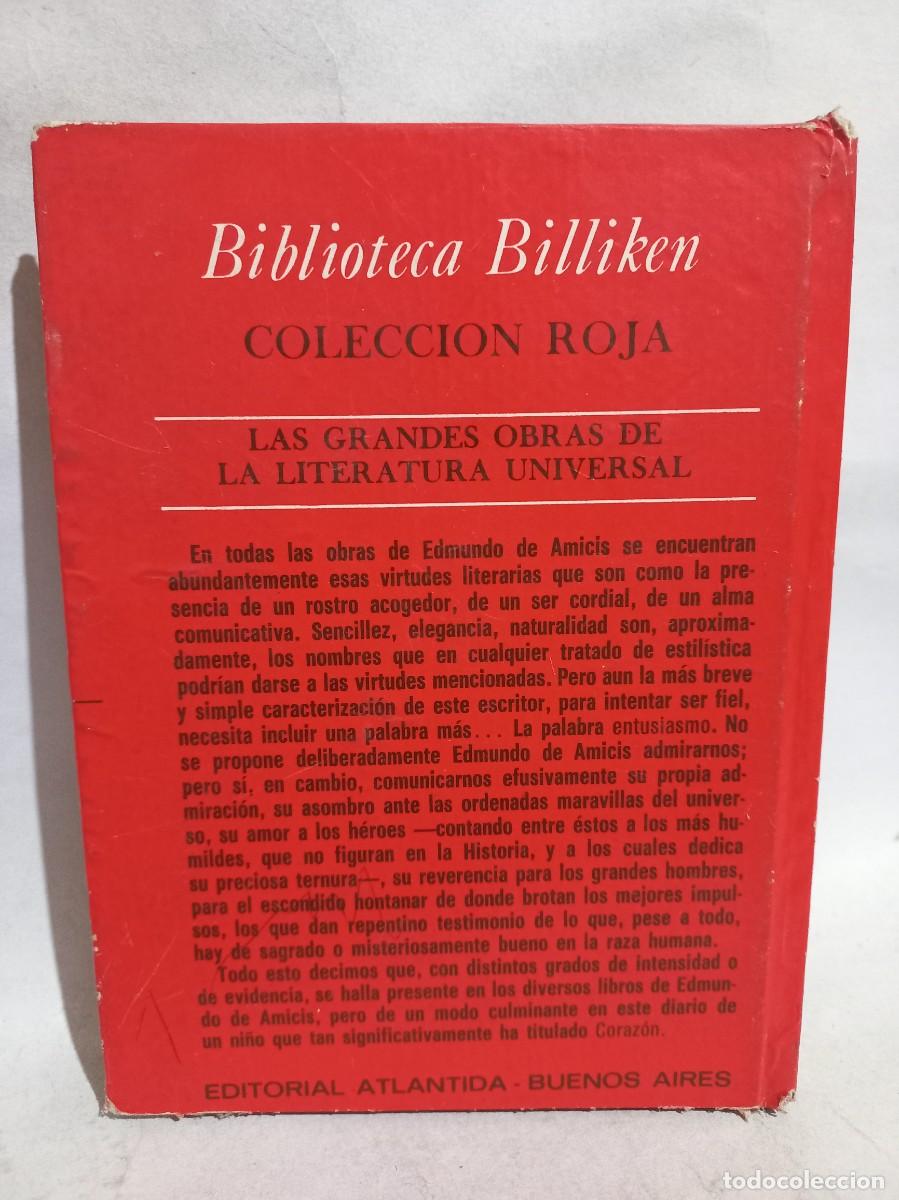 Libros de segunda mano: Edmundo de Amicis - Coraz&oacute;n - 1974 - Foto 4
