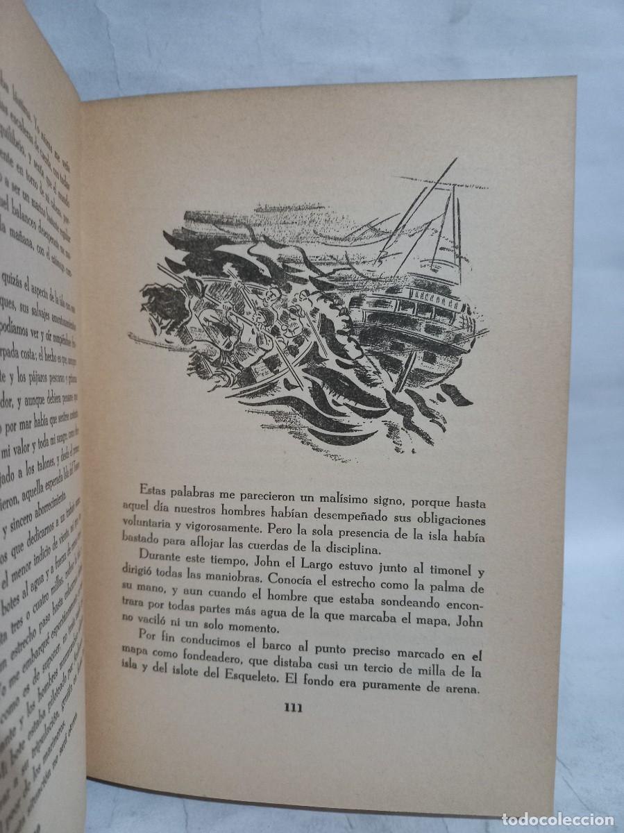 Libros de segunda mano: Roberto L. Stevenson - La Isla del Tesoro - 1953 - Foto 3