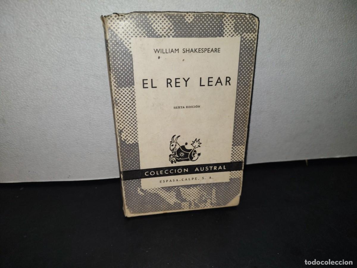 Libros de segunda mano: 33- EL REY LEAR - WILLIAM SHAKESPEARE - ESPASA-CALPE - 1969 - Foto 1
