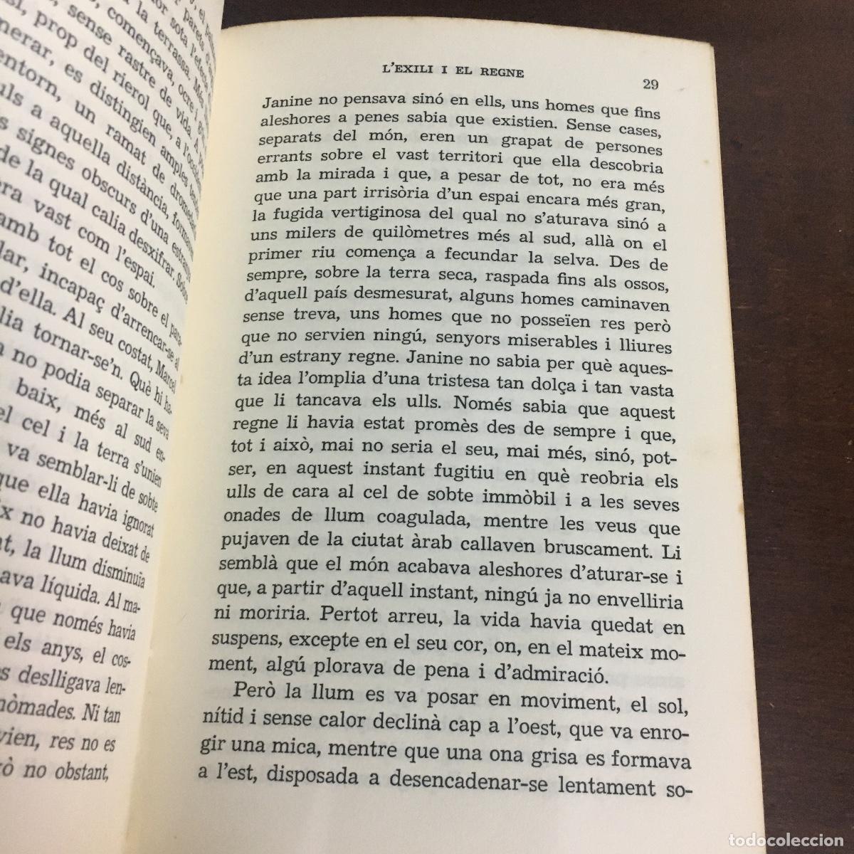 Libros de segunda mano: L&acute;EXILI I EL REGNE - Camus, Albert REF: 1319 - Foto 3