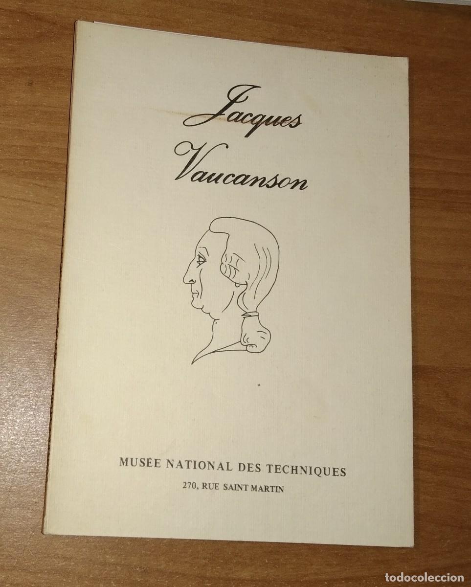 Libros de segunda mano: JACQUES VAUCANSON - MUS&Eacute;E NATIONAL DES TECHNIQUES, 1983