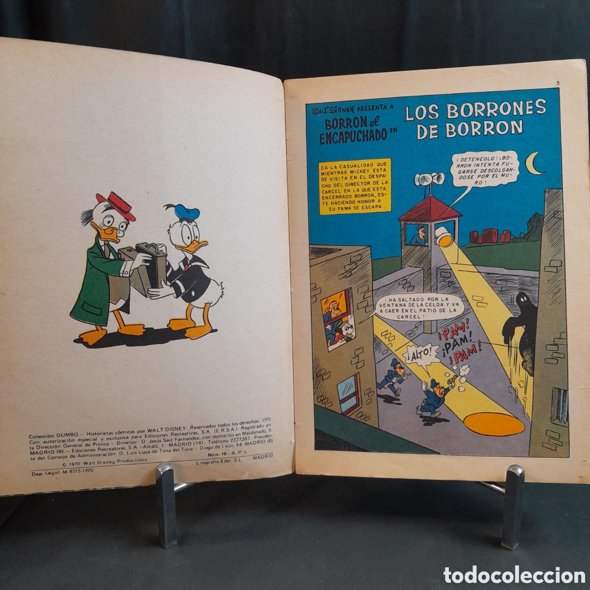 Libros de segunda mano: L-7659. LOS BORRONES DE BORRON. WALT DISNEY 1970 - Foto 3