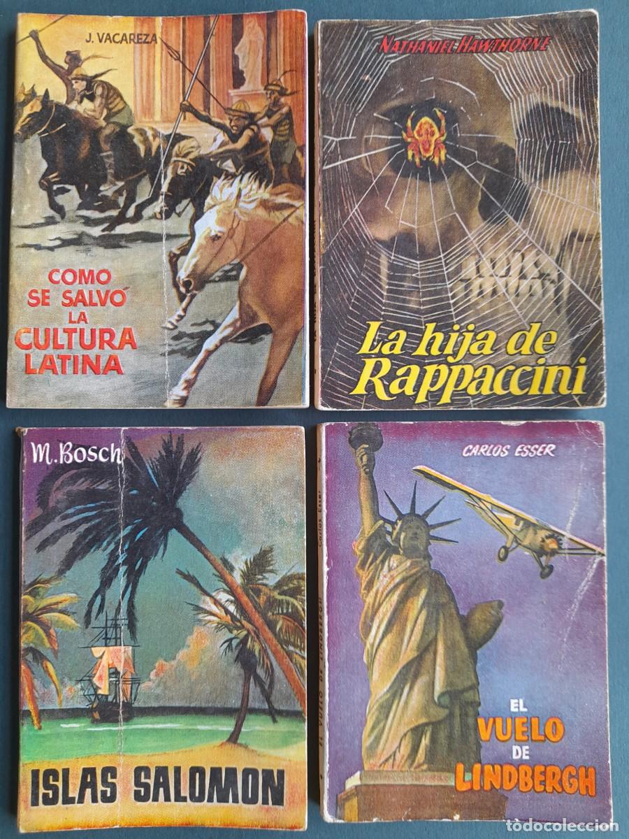 Gebrauchte B&uuml;cher: Como se salv&oacute; la cultura latina, 4 t&iacute;tulo a elegir, la hija de Rappaccini, Islas salomon y Lindbergh