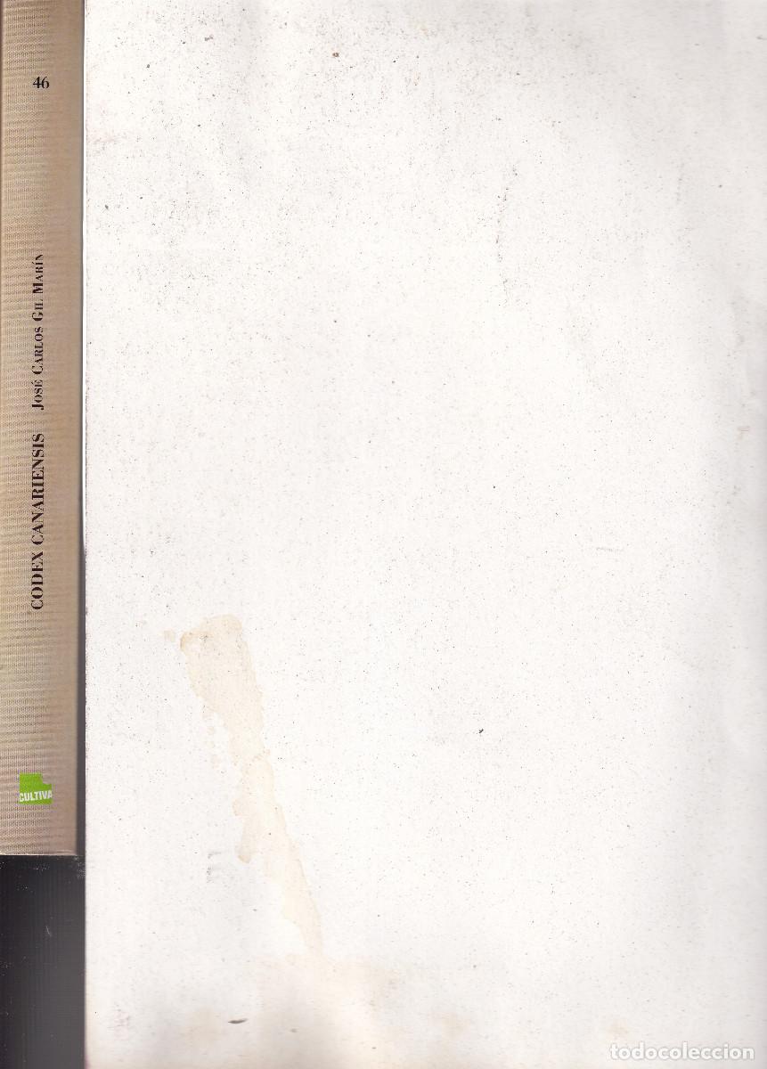 Libros de segunda mano: CODEX CANARIENSIS - JOSE CARLOS GIL MARIN - CANARIAS - Foto 6