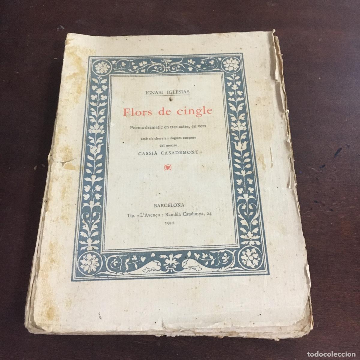 Libros de segunda mano: FLORS DE CINGLE, IGNASI IGLESIAS. REF: 1600 - Foto 1
