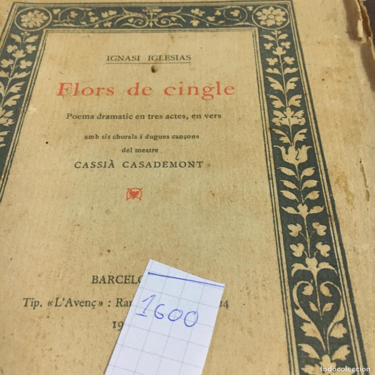Libros de segunda mano: FLORS DE CINGLE, IGNASI IGLESIAS. REF: 1600 - Foto 5