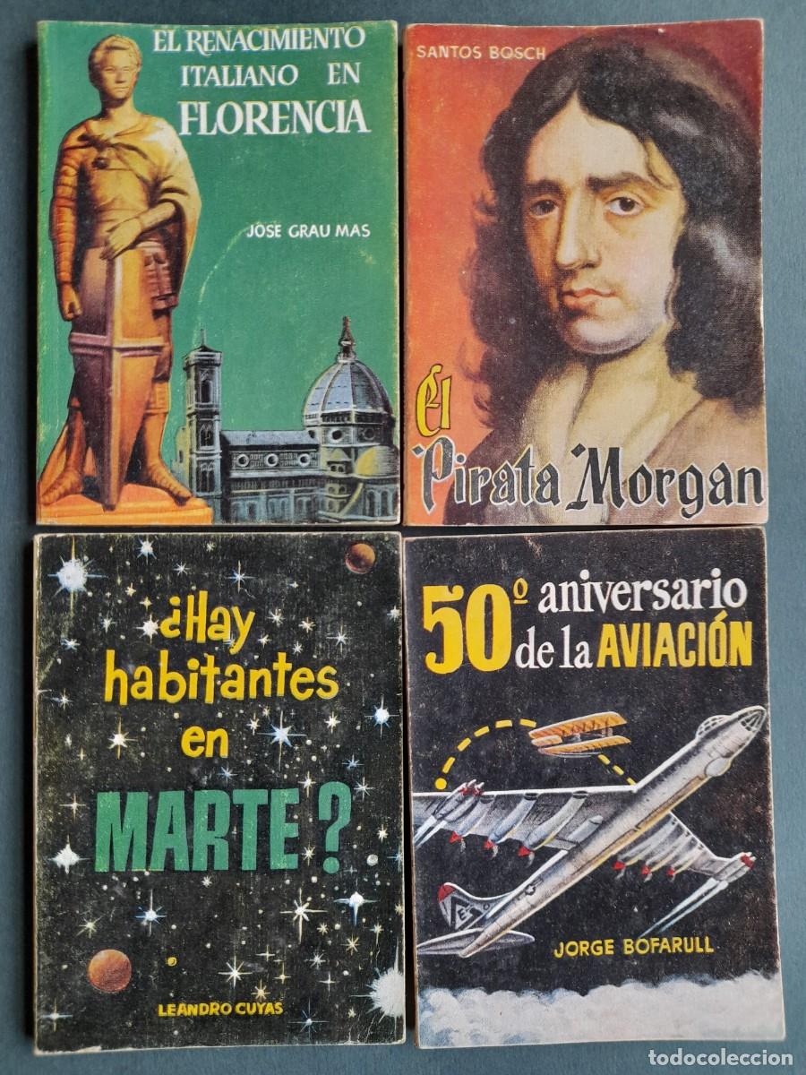 Second hand books: Historia renacimiento italiano, 4 titulos a elegir, Historia aviacion, Biograf&iacute;a Pirata Morgan, y...