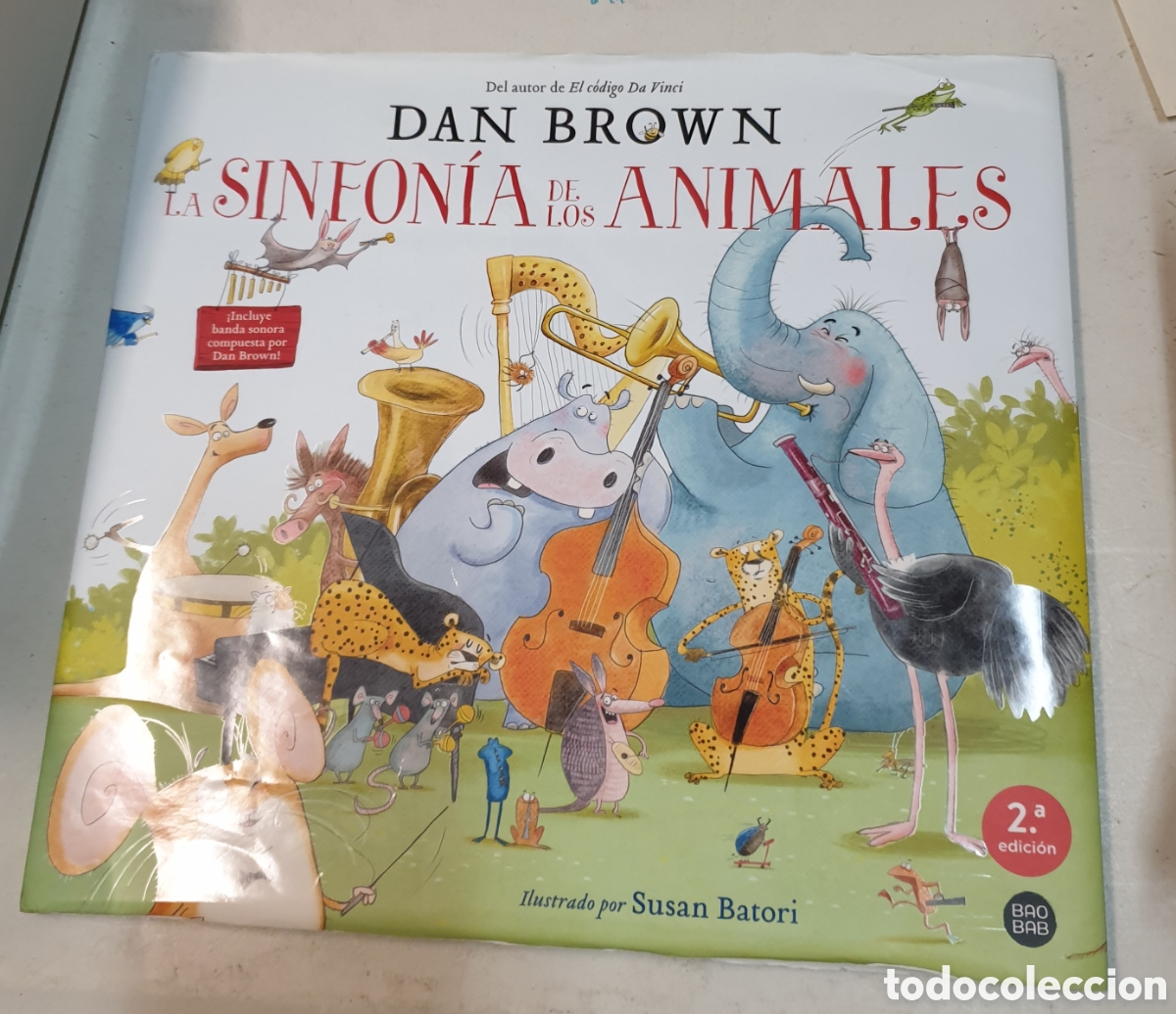 Libros de segunda mano: La sinfonia de los animales - Dan Brown - Foto 1