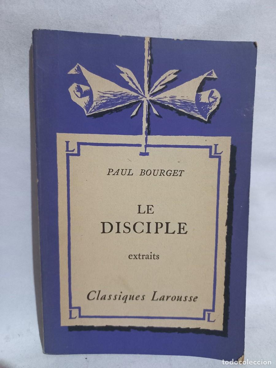 Libros de segunda mano: Paul Bourget - Le Disciple - 1954 - Foto 1