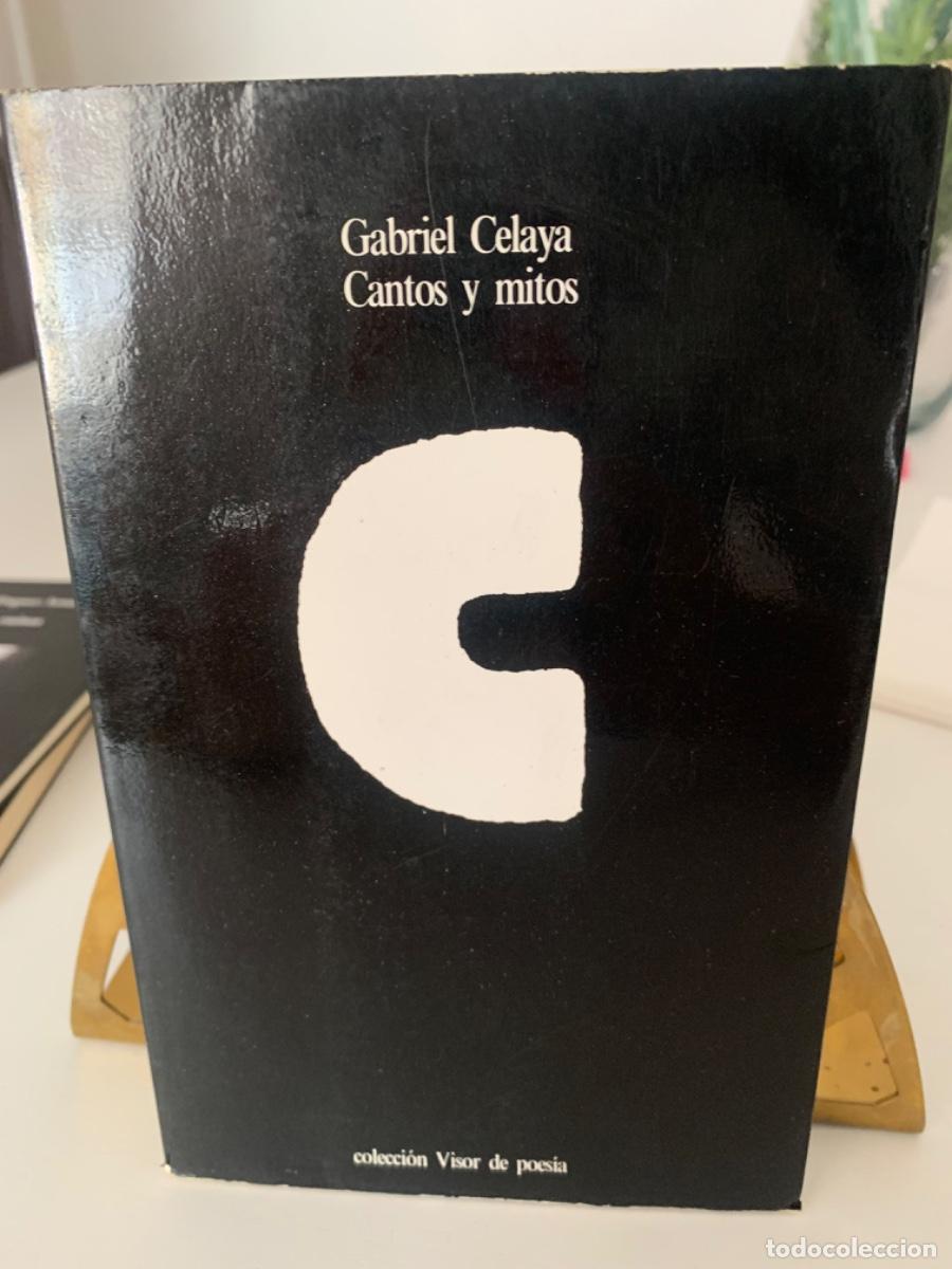 Libros de segunda mano: GABRIEL CELAYA, CANTOS Y MITOS, COLECCI&Oacute;N VISOR DE POES&Iacute;A - Foto 1
