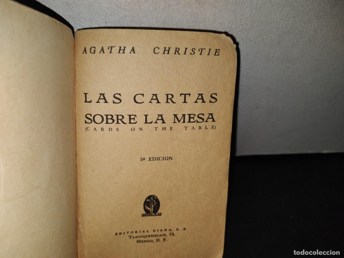 Libros de segunda mano: 64- LAS CARTAS SOBRE LA MESA - AGATHA CHRISTIE - 1961 - Foto 3