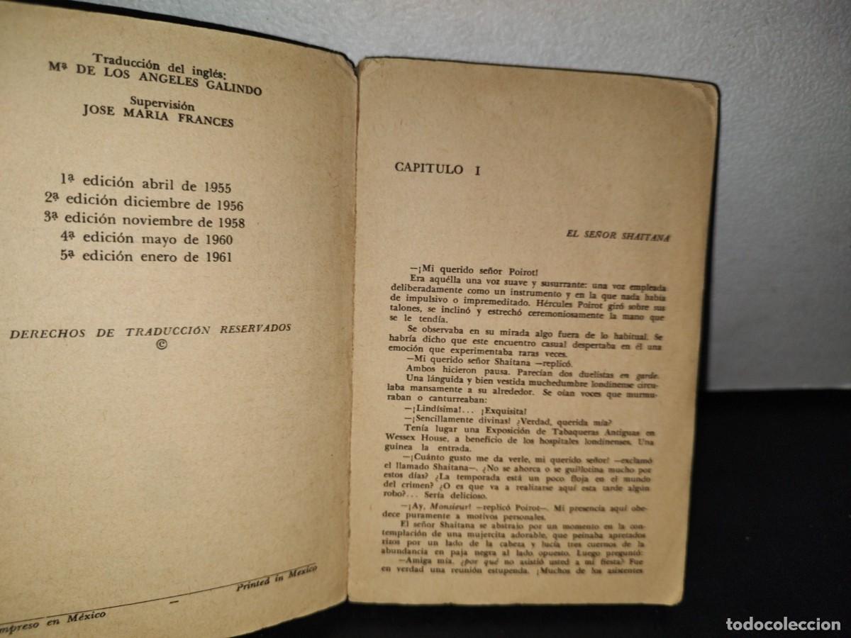 Libros de segunda mano: 64- LAS CARTAS SOBRE LA MESA - AGATHA CHRISTIE - 1961 - Foto 4