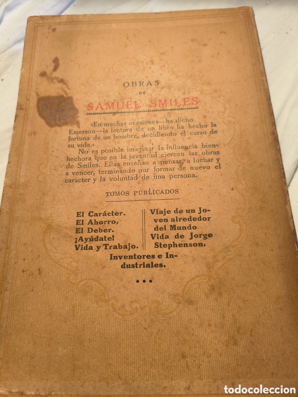 Libros de segunda mano: Samuel Smiles - Foto 5
