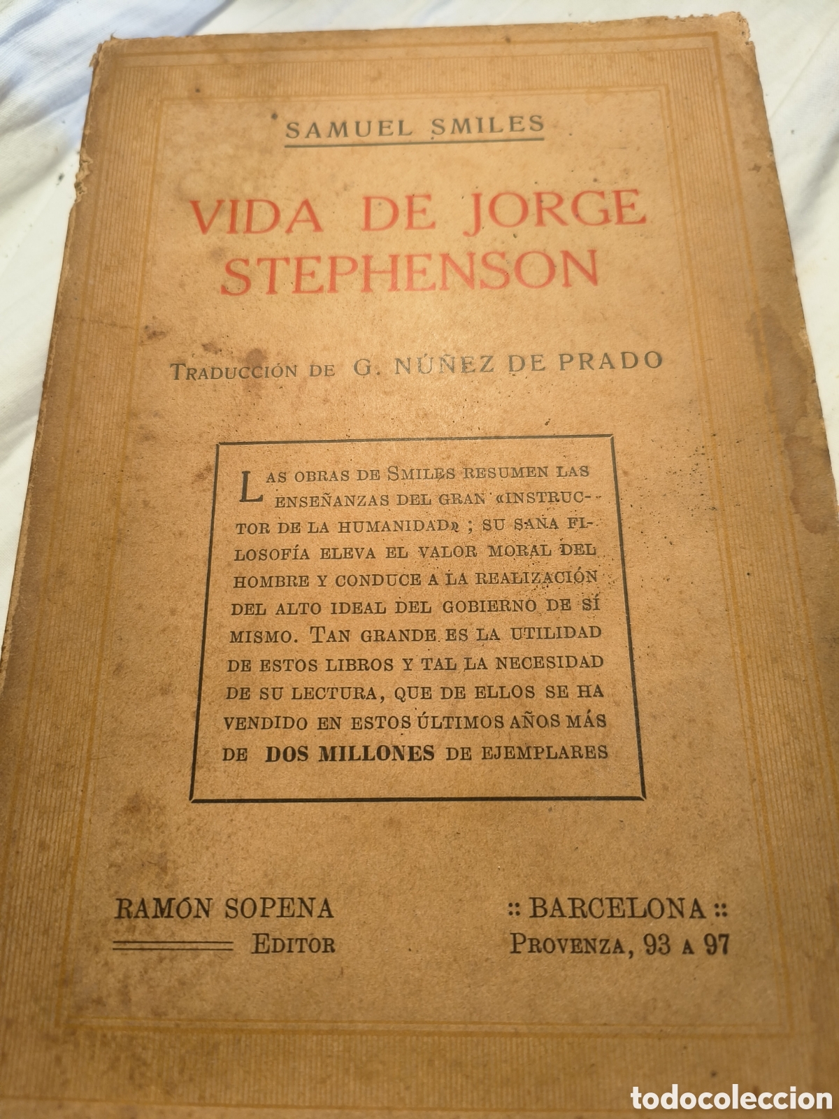 Libros de segunda mano: Samuel Smiles - Foto 1