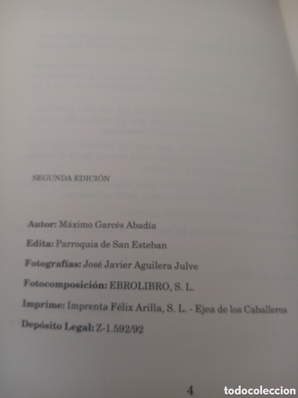 Libros de segunda mano: La Villa de Sos del Rey Cat&oacute;lico -M&aacute;ximo Garc&eacute;s Abad&iacute;a- - Foto 5