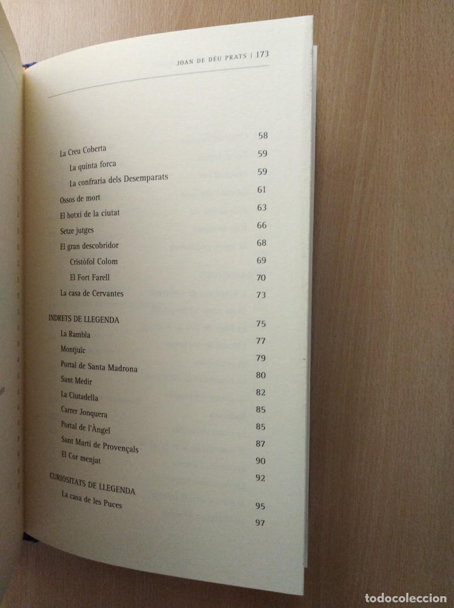 Libros de segunda mano: LLEGENDES DE BARCELONA. Joan de D&eacute;u Prats - Foto 8