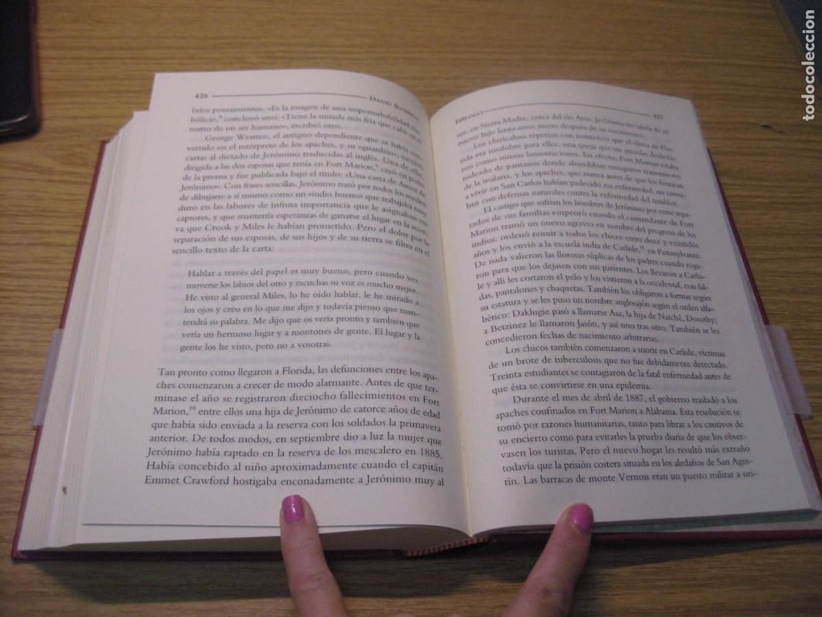 Libros de segunda mano: LAS GUERRAS APACHES. DAVID ROBERTS. ENSAYO HISTORICO EDHASA. 2005 - Foto 13