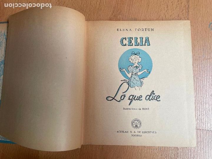 Libros de segunda mano: CELIA LO QUE DICE, Elena Fortun 1952 - Foto 9