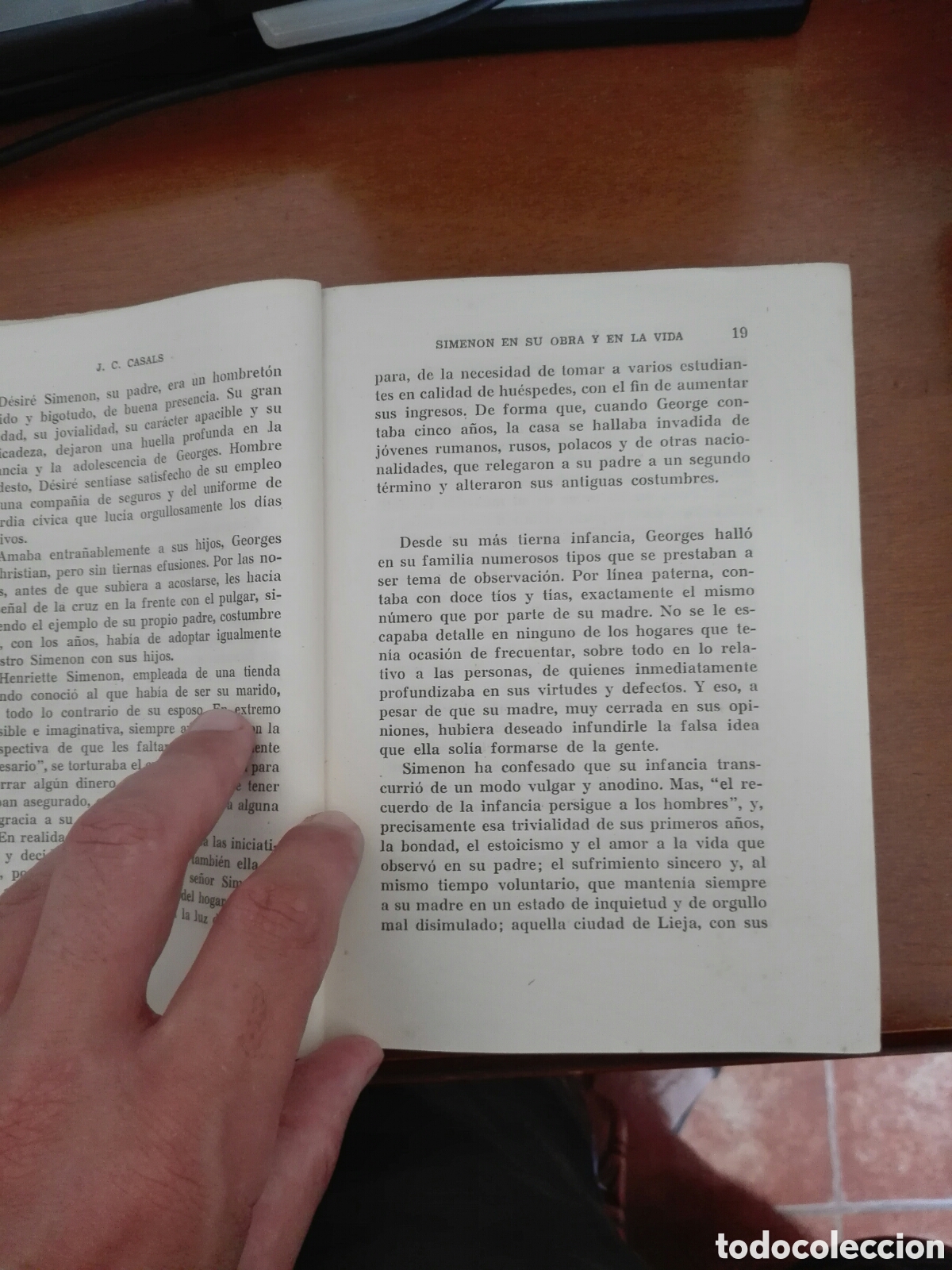 Libros de segunda mano: Simenon. En su obra y en la vida. - Foto 2
