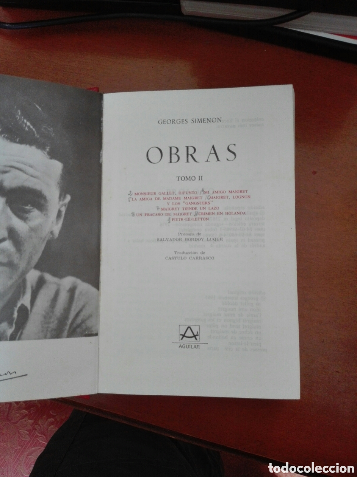 Libros de segunda mano: Simenon. Obras Completas. Tomo 2. - Foto 3