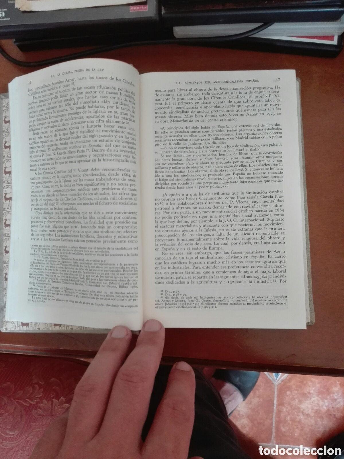 Libros de segunda mano: Historia de la persecusi&oacute;n religiosa en Espa&ntilde;a. Antonio Montero. - Foto 2