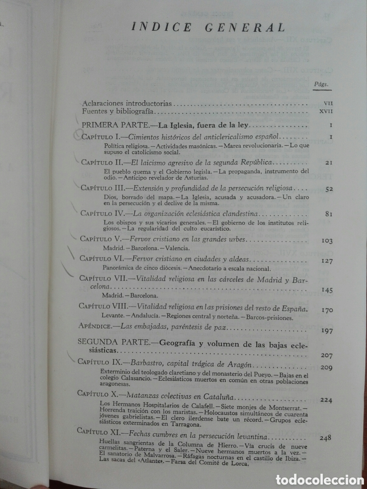 Libros de segunda mano: Historia de la persecusi&oacute;n religiosa en Espa&ntilde;a. Antonio Montero. - Foto 4