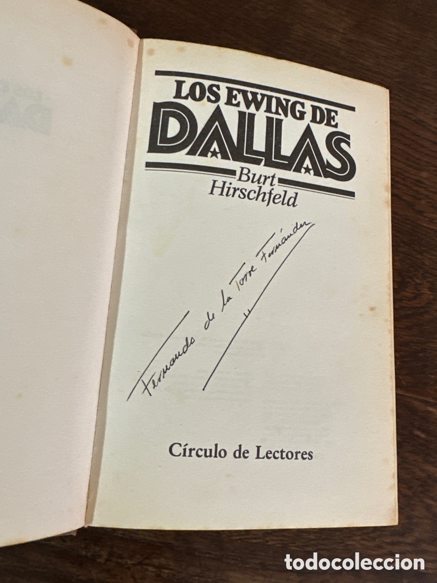 Libros de segunda mano: LOS EWING DE DALLAS - BURT HIRSCHFELD - Foto 3