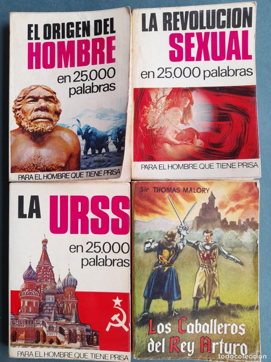 Gebrauchte B&uuml;cher: Historia El origen del hombre, la revoluci&oacute;n sexual, La URSS en 25.000 palabra 4 titulos a elegir