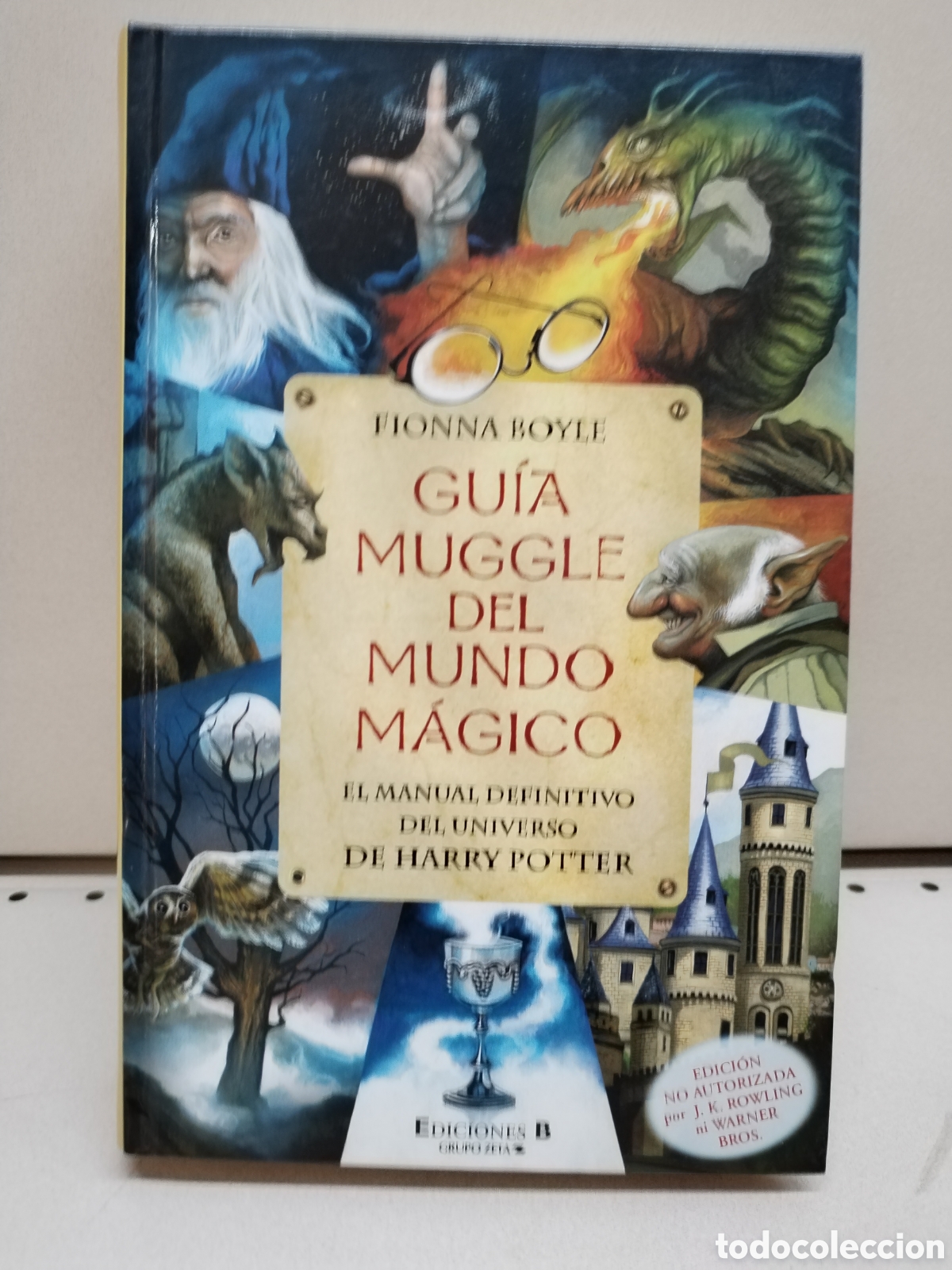 Libros de segunda mano: GUIA MUGGLE DEL MUNDO MAGICO: EL MANUAL DEFINITIVO DEL UNIVERSO DE HARRY POTTER - BOYLE, FIONNA
