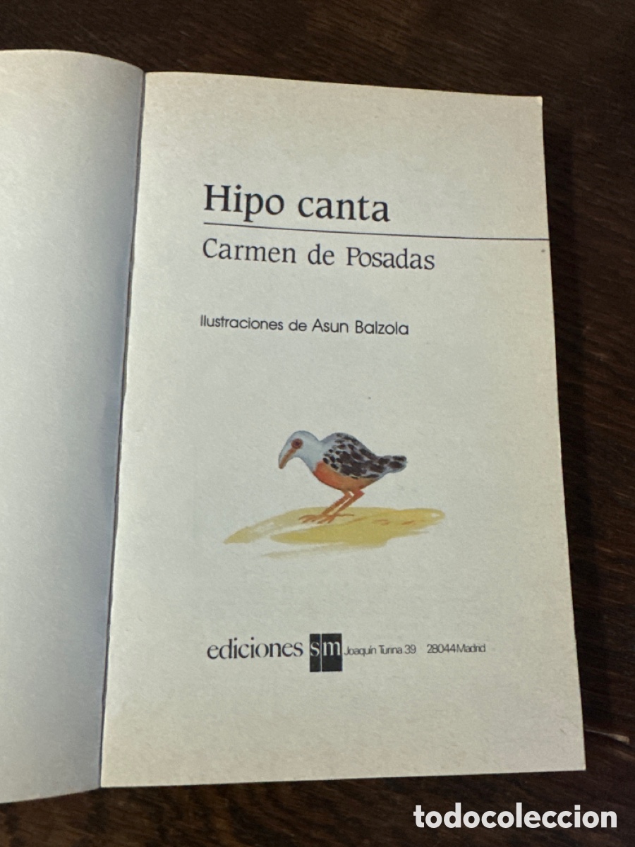 Libros de segunda mano: HIPO CANTA - CARMEN POSADAS / EL BARCO DE VAPOR - Foto 2