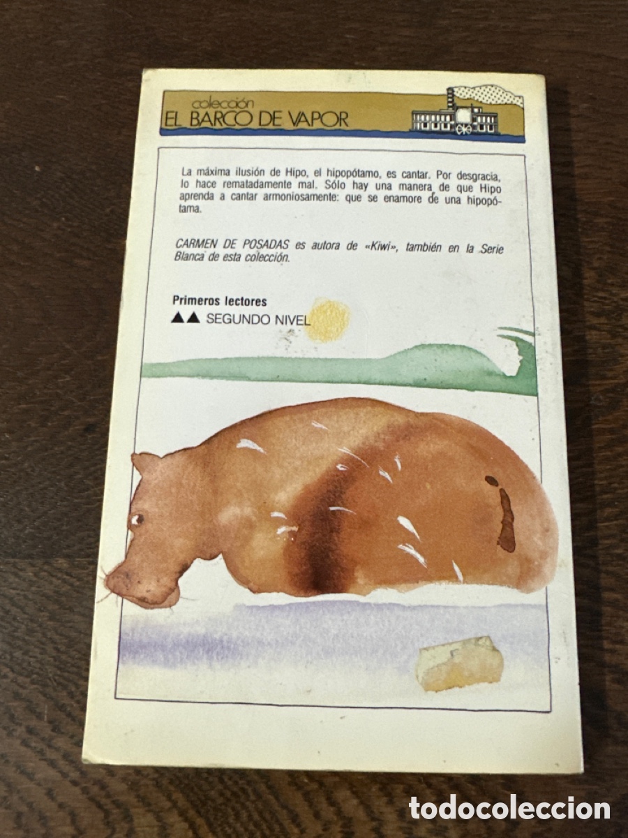 Libros de segunda mano: HIPO CANTA - CARMEN POSADAS / EL BARCO DE VAPOR - Foto 6