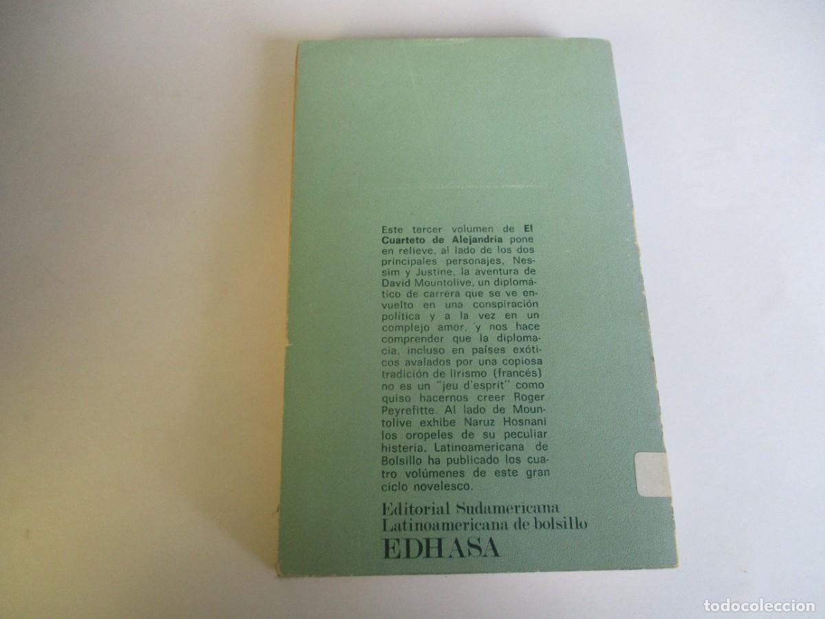 Libros de segunda mano: LAWRENCE DURRELL Mountolive W21616 - Foto 2