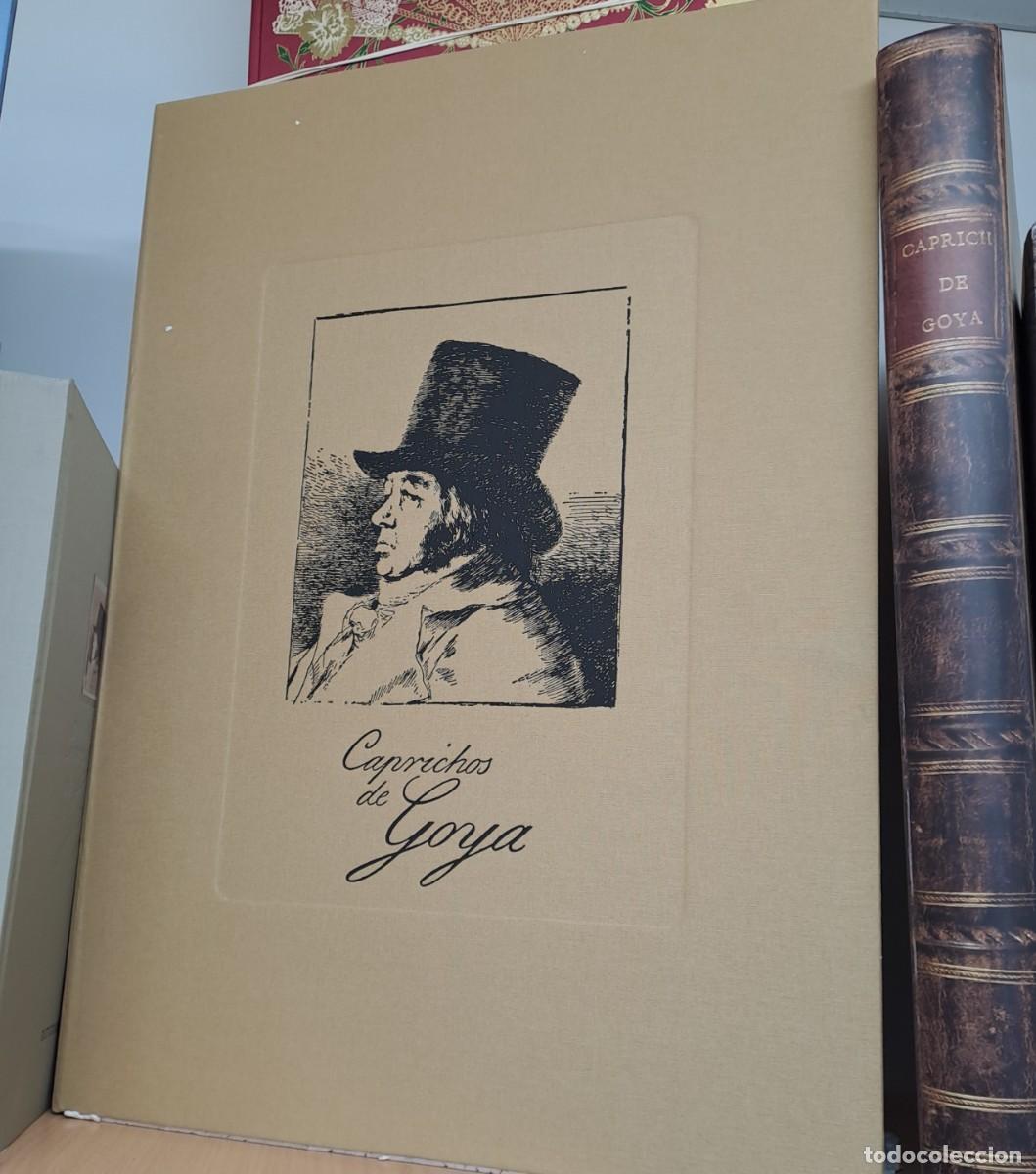 Libros de segunda mano: Caprichos de Goya, edici&oacute;n facs&iacute;mil - Foto 1