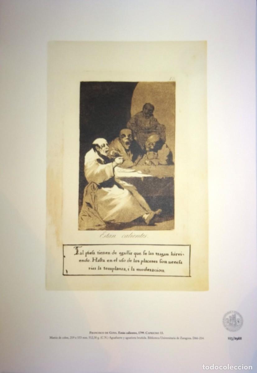 Libros de segunda mano: Caprichos de Goya, edici&oacute;n facs&iacute;mil - Foto 4