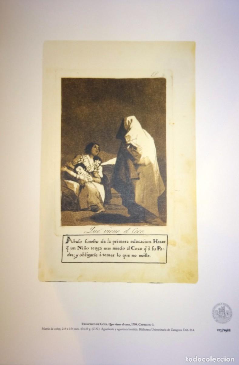 Libros de segunda mano: Caprichos de Goya, edici&oacute;n facs&iacute;mil - Foto 5