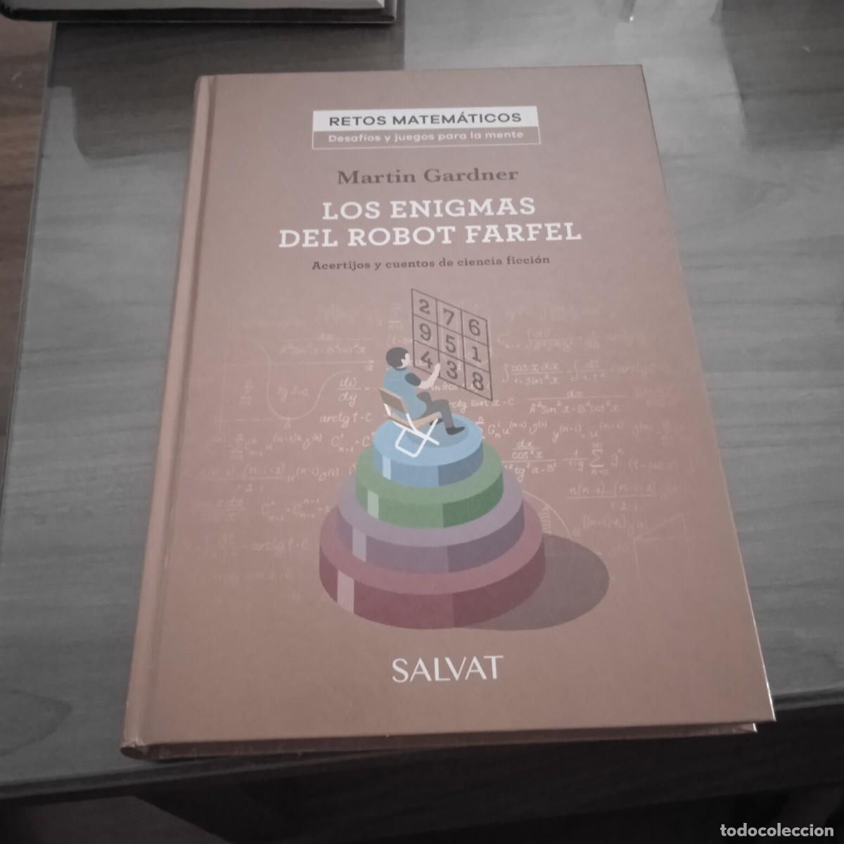Libros de segunda mano: Los enigmas del robot Farfel, de Mart&iacute;n Gardner - Foto 1
