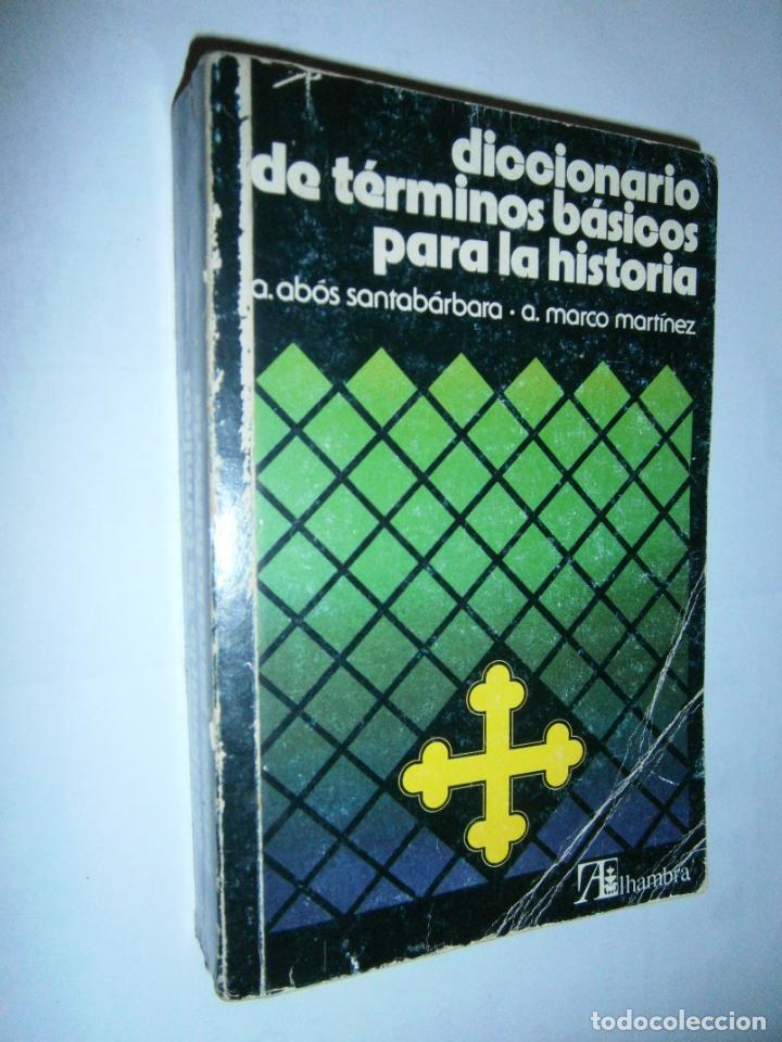 Libros de segunda mano: DICCIONARIO DE TERMINOS BASICOS PARA LA HISTORIA - CG10 - Foto 1