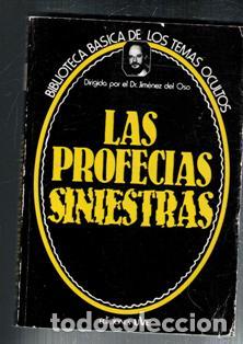 Libros de segunda mano: Las profec&iacute;as siniestras. - Foto 1