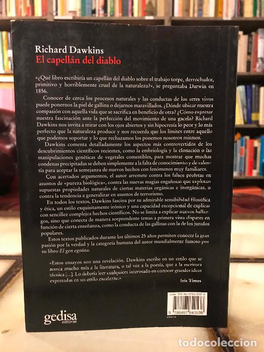 Libros de segunda mano: El capell&aacute;n del diablo. Richard Dawkins - Foto 2
